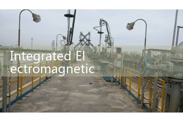 Integrated electromagnetic flowmeter